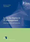 Lean Six Sigma in IT Management (eBook, PDF)