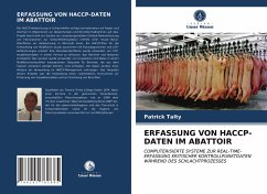 ERFASSUNG VON HACCP-DATEN IM ABATTOIR - Talty, Patrick