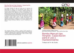 Bomba Manual tipo Vergnet. Capacitación para el uso y mantenimiento - Calderón Navas, Francisco de Paula;Mancebo Piqueras, José Antonio;Recio Díaz, María del Mar