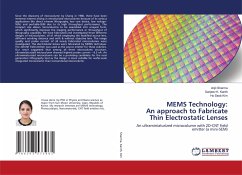 MEMS Technology: An approach to Fabricate Thin Electrostatic Lenses