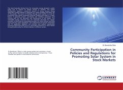 Community Participation in Policies and Regulations for Promoting Solar System in Stock Markets