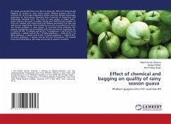 Effect of chemical and bagging on quality of rainy season guava