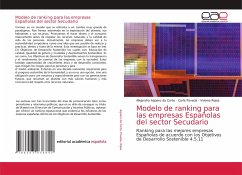 Modelo de ranking para las empresas Españolas del sector Secudario - Agüero da Corte, Alejandra;Poveda, Carla;Rojas, Viviana