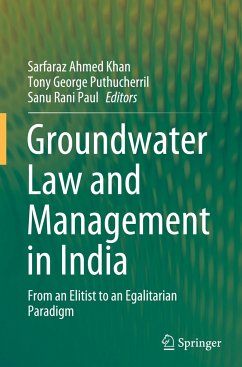 Groundwater Law and Management in India