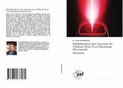 Modélisation des Spectres de l¿Hélium Émis d¿un Décharge Microonde