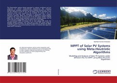 MPPT of Solar PV Systems using Meta-Heutristic Algorithms - Cherukuri, Santhan Kumar