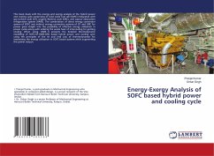 Energy-Exergy Analysis of SOFC based hybrid power and cooling cycle