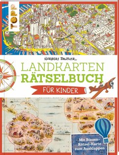 Landkartenrätselbuch für Kinder - Pautner, Norbert