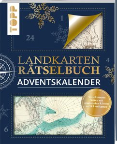 Landkarten-Rätsel Adventskalender - Pautner, Norbert