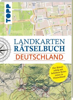 Landkarten Rätselbuch - Deutschland - Pautner, Norbert