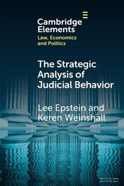 The Strategic Analysis of Judicial Behavior - Epstein, Lee; Weinshall, Keren