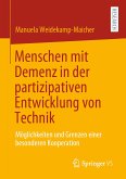 Menschen mit Demenz in der partizipativen Entwicklung von Technik (eBook, PDF)