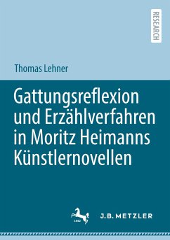 Gattungsreflexion und Erzählverfahren in Moritz Heimanns Künstlernovellen - Lehner, Thomas