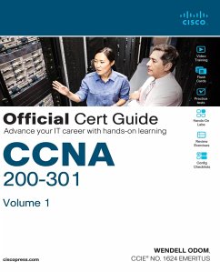 CCNA 200-301 Official Cert Guide, Volume 1 (eBook, PDF) - Odom, Wendell