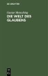 Die Welt des Glaubens (eBook, PDF) - Bild 1
