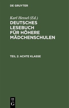 Cover Achte Klasse (eBook, PDF)