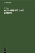 Aus Arbeit und Leben (eBook, PDF) - Bild 1