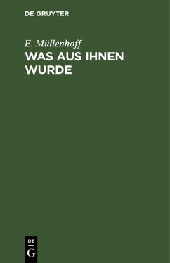 Was aus ihnen wurde (eBook, PDF) Cover Was aus ihnen wurde (eBook, PDF)