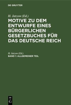 Allgemeiner Teil (eBook, PDF)