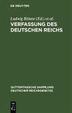 Verfassung des Deutschen Reichs (eBook, PDF)