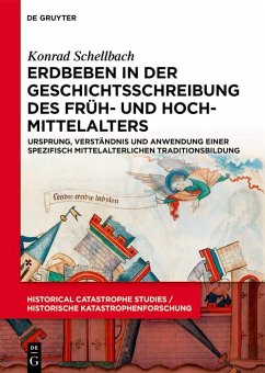 Erdbeben in der Geschichtsschreibung des Früh- und Hochmittelalters (eBook, PDF) - Schellbach, Konrad
