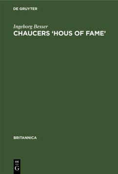 Cover Chaucers 'Hous of Fame' (eBook, PDF)