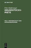 Mieterschutz und Wohnungsmangel (eBook, PDF)