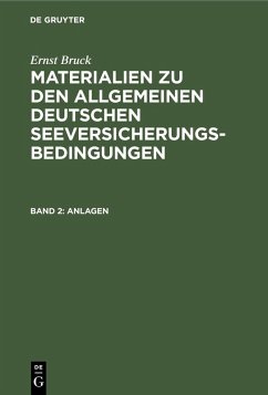 Anlagen (eBook, PDF) - Bruck, Ernst