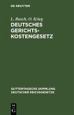 Deutsches Gerichtskostengesetz (eBook, PDF)