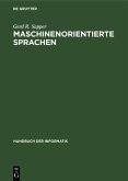 Maschinenorientierte Sprachen (eBook, PDF)