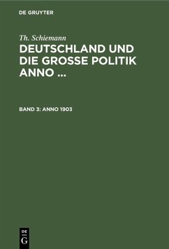 Anno 1903 (eBook, PDF) - Schiemann, Th.