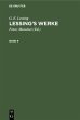 G. E. Lessing: Lessing's Werke. Band 9... - Bild 1
