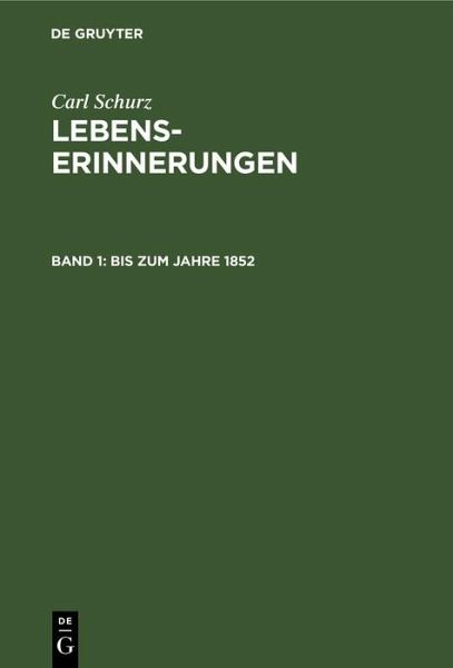 Bis zum Jahre 1852 (eBook, PDF) Bis zum Jahre 1852 (eBook, PDF)