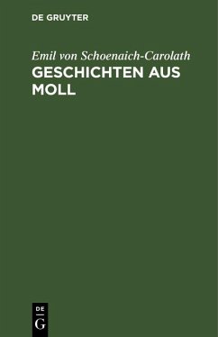 Geschichten aus Moll (eBook, PDF) Cover Geschichten aus Moll (eBook, PDF)