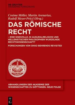 Das Römische Recht (eBook, PDF)