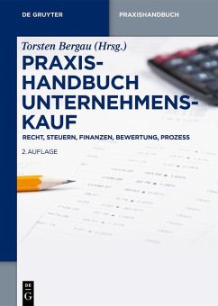 Praxishandbuch Unternehmenskauf (eBook, PDF)