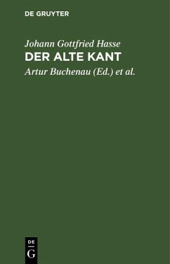 Cover Der alte Kant (eBook, PDF)