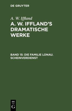 Cover Die Familie Lonau. Scheinverdienst (eBook, PDF)