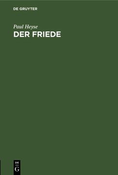 Cover Der Friede (eBook, PDF)