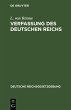 Verfassung des Deutschen Reichs (eBook,... - Bild 1