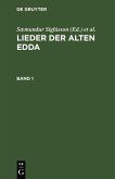 Lieder der alten Edda. Band 1 (eBook, PDF)