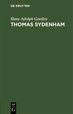Thomas Sydenham (eBook, PDF)