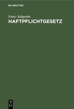 Cover Haftpflichtgesetz (eBook, PDF)