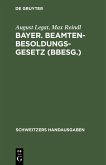 Bayer. Beamten-Besoldungsgesetz (BBesG.) (eBook, PDF)