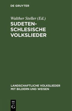 Sudetenschlesische Volkslieder (eBook, PDF)