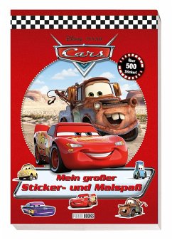 Disney PIXAR Cars: Mein großer Sticker- und Malspaß - Panini