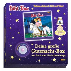 Bibi & Tina: Deine große Gutenacht-Box mit Buch und Nachttischlampe - Panini