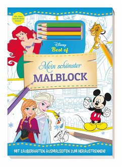 Disney Best of: Mein schönster Malblock - Panini