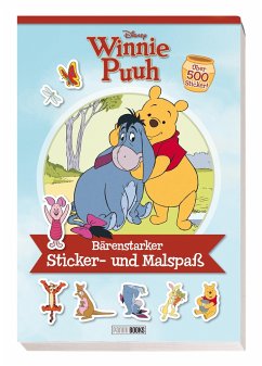 Disney Winnie Puuh: Bärenstarker Sticker- und Malspaß - Panini