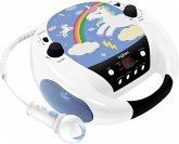 BigBen Kids, Tragbares Radio CD-Player CD52, mit Mikrofon, Unicorn/Einhorn BigBen Kids, Tragbares Radio CD-Player CD52, mit Mikrofon, Unicorn/Einhorn